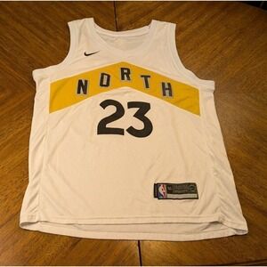 Fred VanVleet White Toronto Raptors NBA Nike Jersey Swingman 50